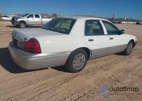 2007 Mercury Grand Marquis Gs из США, поврежденный, VIN 2MEFM74VX7X606462